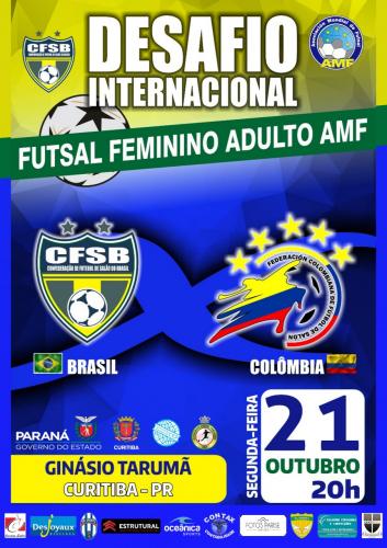 DESAFIO INTERNACIONAL DE FUTSAL FEMININO