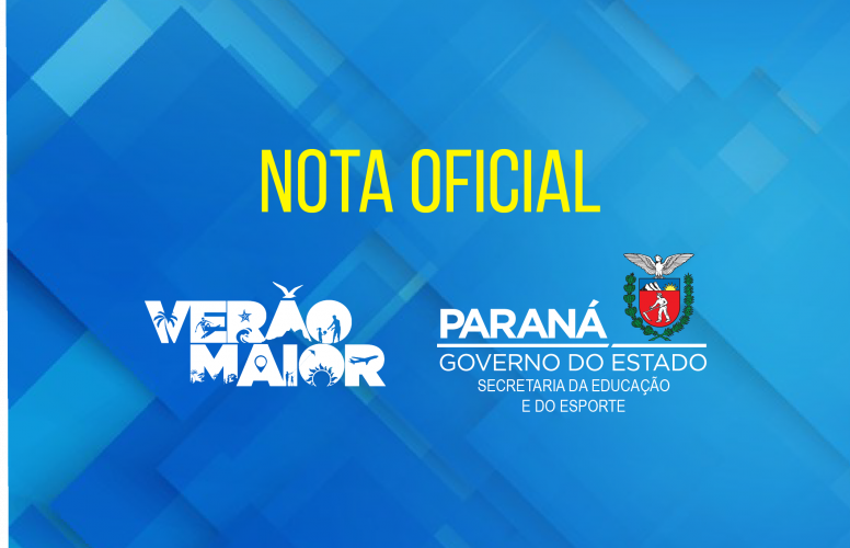 nota oficial