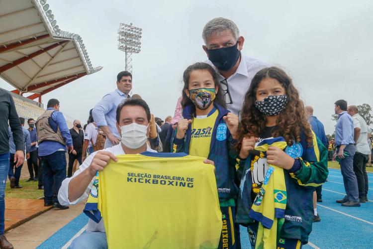 Inauguração do Centro Nacional de Treinamento em Atletismo