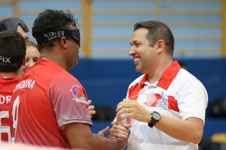Tecnico Márcio Rafael, de Goalball.