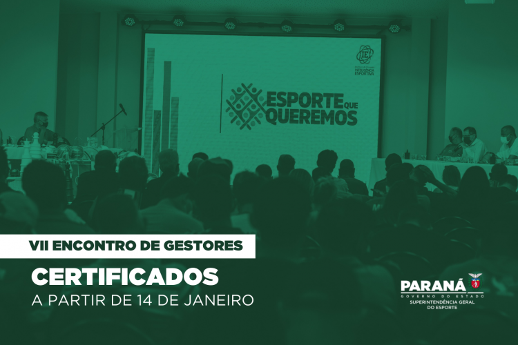 VII ENCONTRO DE GESTORES