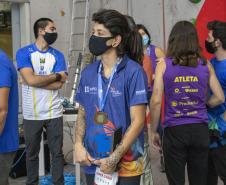 Campeonato Brasileiro de Escalada 2020 - Etapa Curitiba. Eduardo Pereira/Paraná Esporte