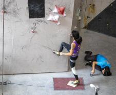 Campeonato Brasileiro de Escalada 2020 - Etapa Curitiba. Eduardo Pereira/Paraná Esporte