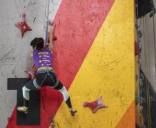 Campeonato Brasileiro de Escalada 2020 - Etapa Curitiba. Eduardo Pereira/Paraná Esporte