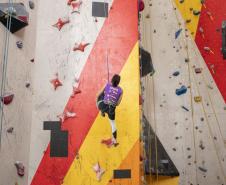 Campeonato Brasileiro de Escalada 2020 - Etapa Curitiba. Eduardo Pereira/Paraná Esporte