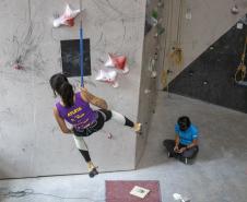 Campeonato Brasileiro de Escalada 2020 - Etapa Curitiba. Eduardo Pereira/Paraná Esporte