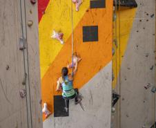 Campeonato Brasileiro de Escalada 2020 - Etapa Curitiba. Eduardo Pereira/Paraná Esporte