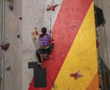 Campeonato Brasileiro de Escalada 2020 - Etapa Curitiba. Eduardo Pereira/Paraná Esporte