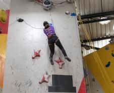 Campeonato Brasileiro de Escalada 2020 - Etapa Curitiba. Eduardo Pereira/Paraná Esporte