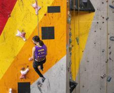 Campeonato Brasileiro de Escalada 2020 - Etapa Curitiba. Eduardo Pereira/Paraná Esporte