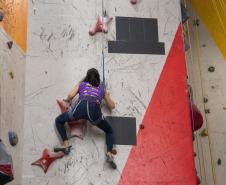 Campeonato Brasileiro de Escalada 2020 - Etapa Curitiba. Eduardo Pereira/Paraná Esporte