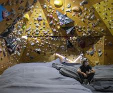 Campeonato Brasileiro de Escalada 2020 - Etapa Curitiba. Eduardo Pereira/Paraná Esporte