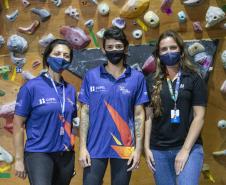 Campeonato Brasileiro de Escalada 2020 - Etapa Curitiba. Eduardo Pereira/Paraná Esporte