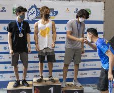 Campeonato Brasileiro de Escalada 2020 - Etapa Curitiba. Eduardo Pereira/Paraná Esporte