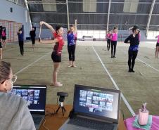 o Estágio de Treinamentos e Cursos Técnicos da Federação do Paraná de Ginástica por meio do PROESPORTE