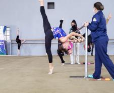 o Estágio de Treinamentos e Cursos Técnicos da Federação do Paraná de Ginástica por meio do PROESPORTE