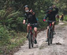 Lançamento Pedala Paraná em Pontal do Paraná