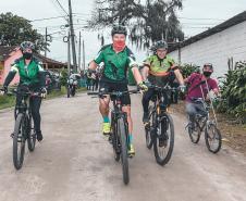 Lançamento Pedala Paraná em Pontal do Paraná