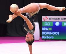 Bárbara Domingos fez história no Campeonato Mundial de Ginástica Rítmica