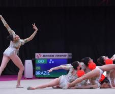 Equipe da Seleção brasileira no Mundial de Ginástica Rítmica 