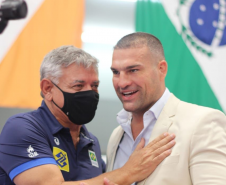 Helio Wirbiski e Maurício Shogun.