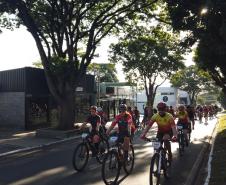 ciclorrota cione na cidade de umuarama