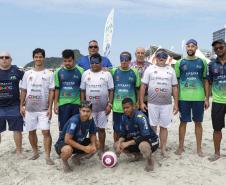 Campeonato de beach tennis encerra programação esportiva do Verão Maior Paraná