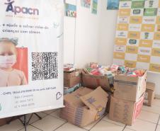 Evento filantrópico arrecada e entrega doações de alimentos à APACN