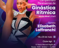 Campeonato Paranaense de Ginástica Rítmica acontece nesta semana em Curitiba