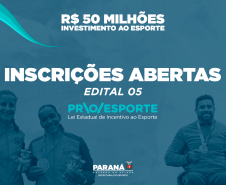 Abertas as inscrições para o Edital 05