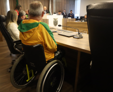 Os principais programas e ações desenvolvidos pela Secretaria do Esporte do Paraná foram apresentados pelo secretário Helio Wirbiski na  2ª Reunião Ordinária da Comissão de Esportes