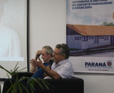 A iniciativa reuniu mais de 250 convidados, entre familiares, jogadores e fãs, para homenagear a brilhante trajetória do atleta nos gramados. Acervo do jogador está no Centro de Memória do Esporte Paranaense.