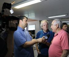 A iniciativa reuniu mais de 250 convidados, entre familiares, jogadores e fãs, para homenagear a brilhante trajetória do atleta nos gramados. Acervo do jogador está no Centro de Memória do Esporte Paranaense.