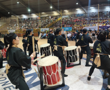 quipes de 32 municípios do Estado participaram das disputas que aconteceram entre os dias 6 e 8 de outubro. A semifinal, e também a grande final, serão disputadas de 27 a 29 de outubro, também em Campo Mourão. Desde o início da edição a competição reuniu neste ano 327 equipes de futebol de campo. Publicação