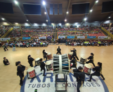 quipes de 32 municípios do Estado participaram das disputas que aconteceram entre os dias 6 e 8 de outubro. A semifinal, e também a grande final, serão disputadas de 27 a 29 de outubro, também em Campo Mourão. Desde o início da edição a competição reuniu neste ano 327 equipes de futebol de campo. Publicação