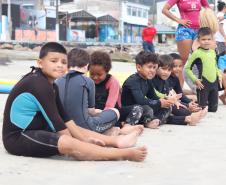 O Pico de Matinhos, no litoral paranaense, recebeu, entre os dias 6 e 12 de novembro, a quarta etapa do Circuito CBSurf Taça Brasil.