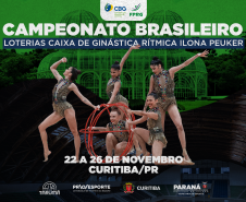 Ginásio do Tarumã será sede de Campeonato Brasileiro de Ginástica Rítmica