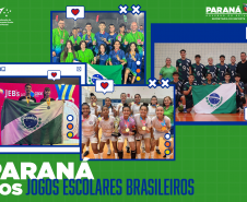 Com 43 medalhas de ouro, Paraná é vice-campeão dos Jogos Escolares Brasileiros Foto: SEES-PR Com 43 medalhas de ouro, Paraná é vice-campeão dos Jogos Escolares Brasileiros Foto: SEES-PR Com 43 medalhas de ouro, Paraná é vice-campeão dos Jogos Escolares Brasileiros Foto: SEES-PR Com 43 medalhas de ouro, Paraná é vice-campeão dos Jogos Escolares Brasileiros