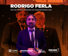 Treinador de parataekwondo apoiado pelo Estado recebe prêmio de melhor do mundo