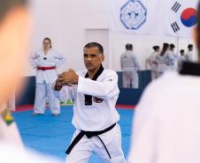 Fim de semana no esporte: Seminário de Taekwondo Poomsae