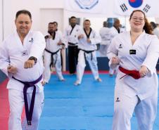 Fim de semana no esporte: Seminário de Taekwondo Poomsae