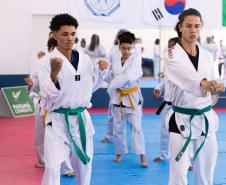 Fim de semana no esporte: Seminário de Taekwondo Poomsae