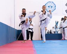 Fim de semana no esporte: Seminário de Taekwondo Poomsae