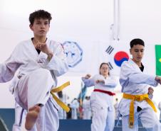 Fim de semana no esporte: Seminário de Taekwondo Poomsae