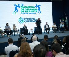 O programa O Esporte Que Queremos  visa contribuir para o refinamento da gestão do esporte no Estado e nos municípios, tendo como premissa a Lei Geral do Esporte e a Lei do Sistema Esportivo Estadual
