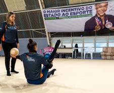  Babi, como é conhecida, pretende transformar a experiência nos Jogos Olímpicos em incentivo para o surgimento de mais ginastas.