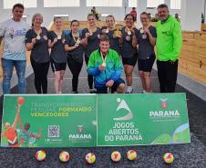 No último domingo (15), foram definidos os campeões da bocha, parte da programação da 66ª edição Jogos Abertos do Paraná (JAPs) 2024. As partidas foram realizadas na Associação Patobranquense de Bochas Vila Nova, em Pato Branco