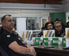 Reunião, na sede da SEES, com participação de todos os chefes regionais, para alinhar a política pública esportiva nos 399 municípios do nosso estado