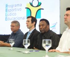 Há 6 anos Pelé conhecia o Proesporte, que já chegou a R$ 100 milhões para apoiar projetos