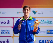 Paraná fecha primeiro bloco dos Jogos da Juventude em 2º lugar no quadro geral de medalhas